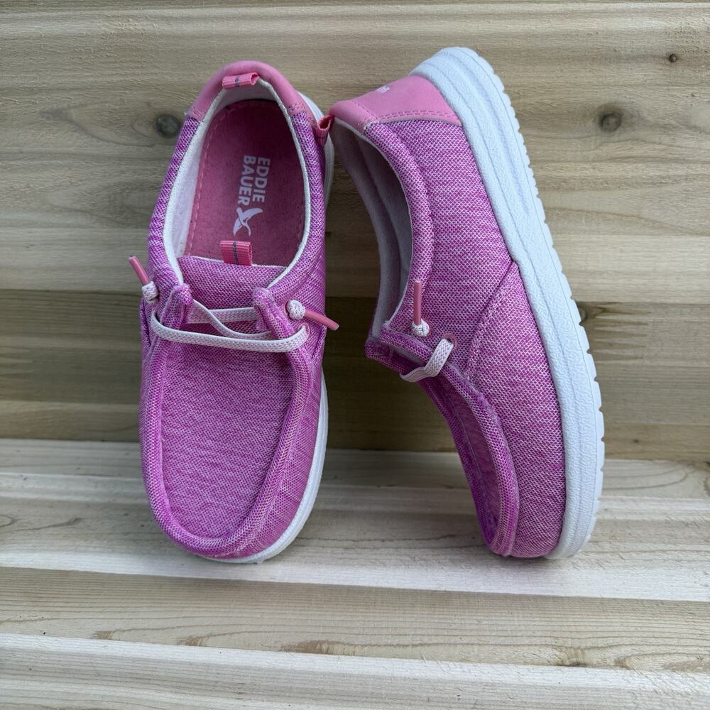 Eddie Bauer Roslyn Slip On Shoe Girls Kids Size 2M Pink